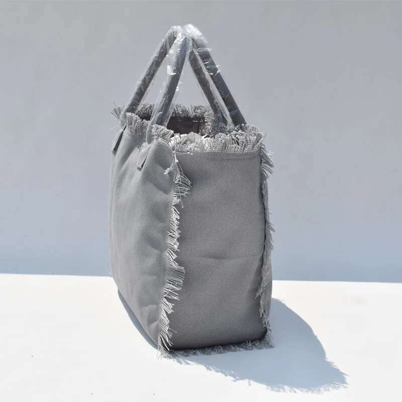 Canvas Women Tassel Lightweight Laptop Teacher Tote Shoulder Bag Handbag For Daily Use