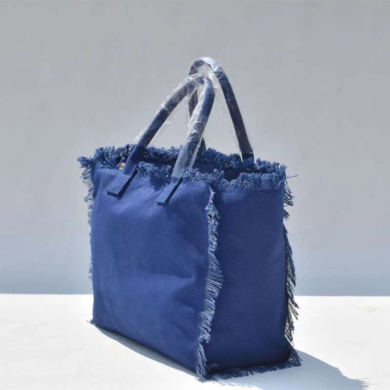 Canvas Women Tassel Lightweight Laptop Teacher Tote Shoulder Bag Handbag For Daily Use