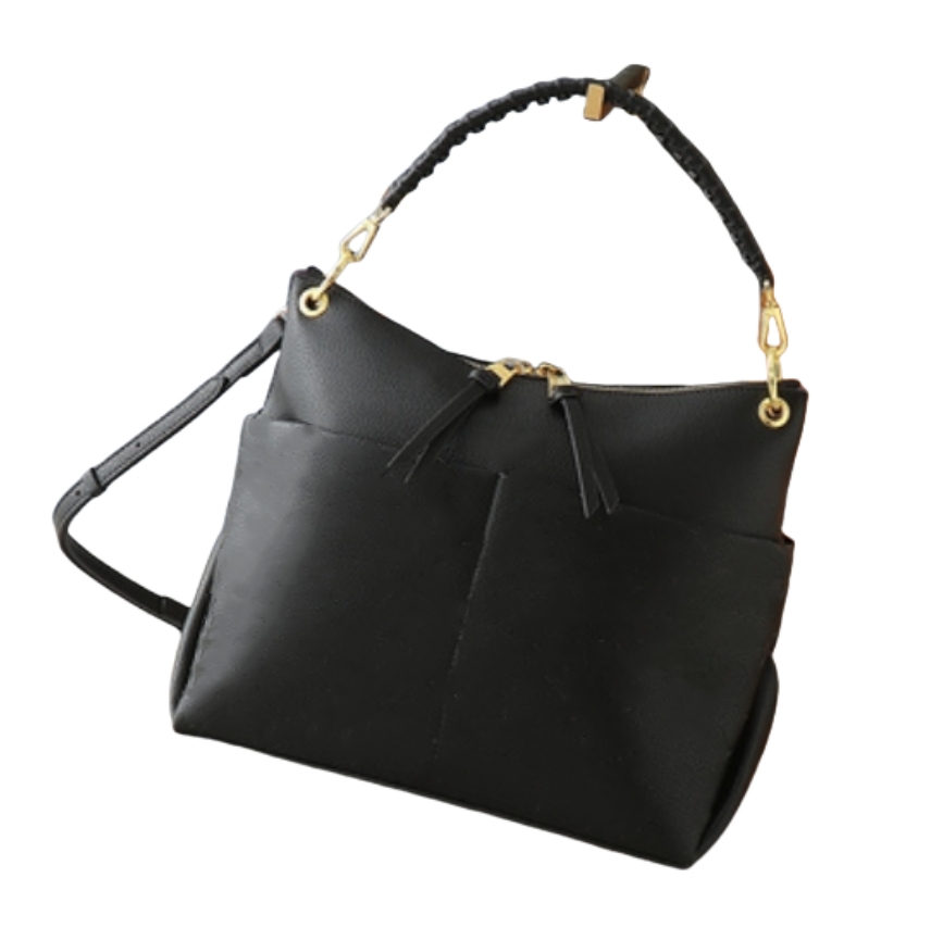 Brand Designer Woman Bag Tote Shoulder bags Leather Handbag Women Flowers letters ladies High quality 33*30*16cm