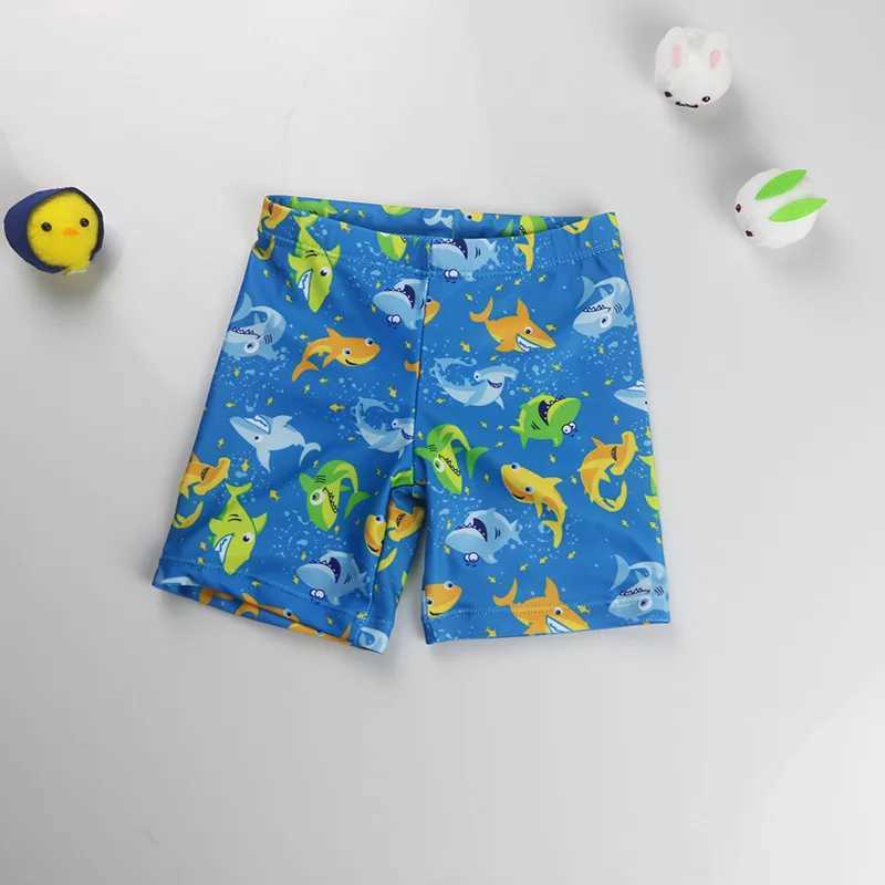 2023 Summer Children Beach Shorts Boys Cartoon Pattern Swimsuit Board Shorts 1-9Years Kids Bathing Suit Swimwear Swimming Trunks X250224