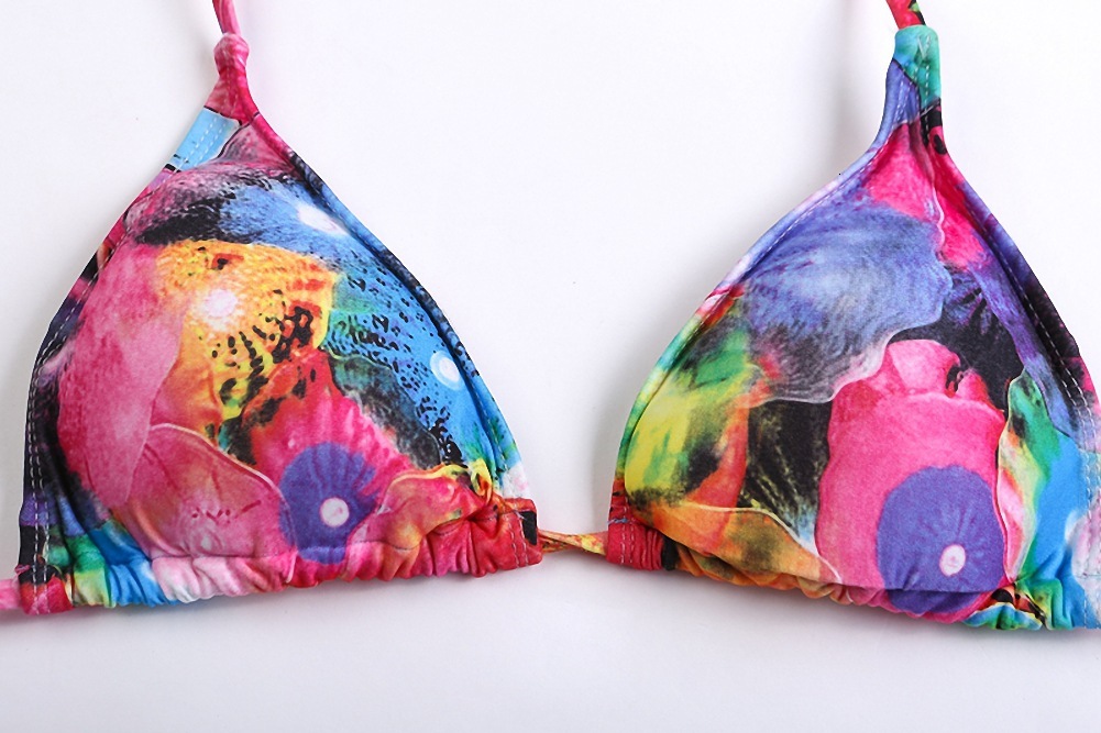 fashion Swimsuit New Style 2025 Starry Sky Flower Women's Sexy Classic Printed Bikini Hot Selling swimwear