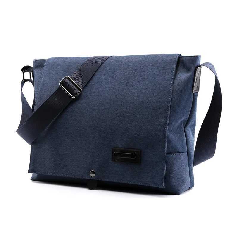 High Quality boys Business Handbags Vintage Mens Shoulder Bag Business Travel Crossbody Bag Large Capacity Casual Messenge Bag Z250225