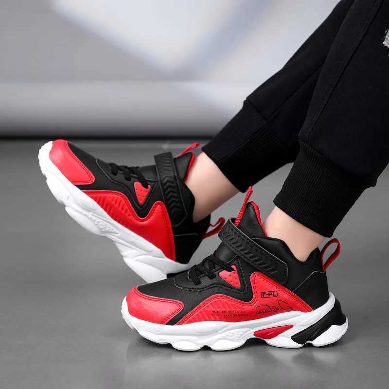New Youth Leather Face Seasonal Outdoor Sports Shoes Basketball Shoes W250627