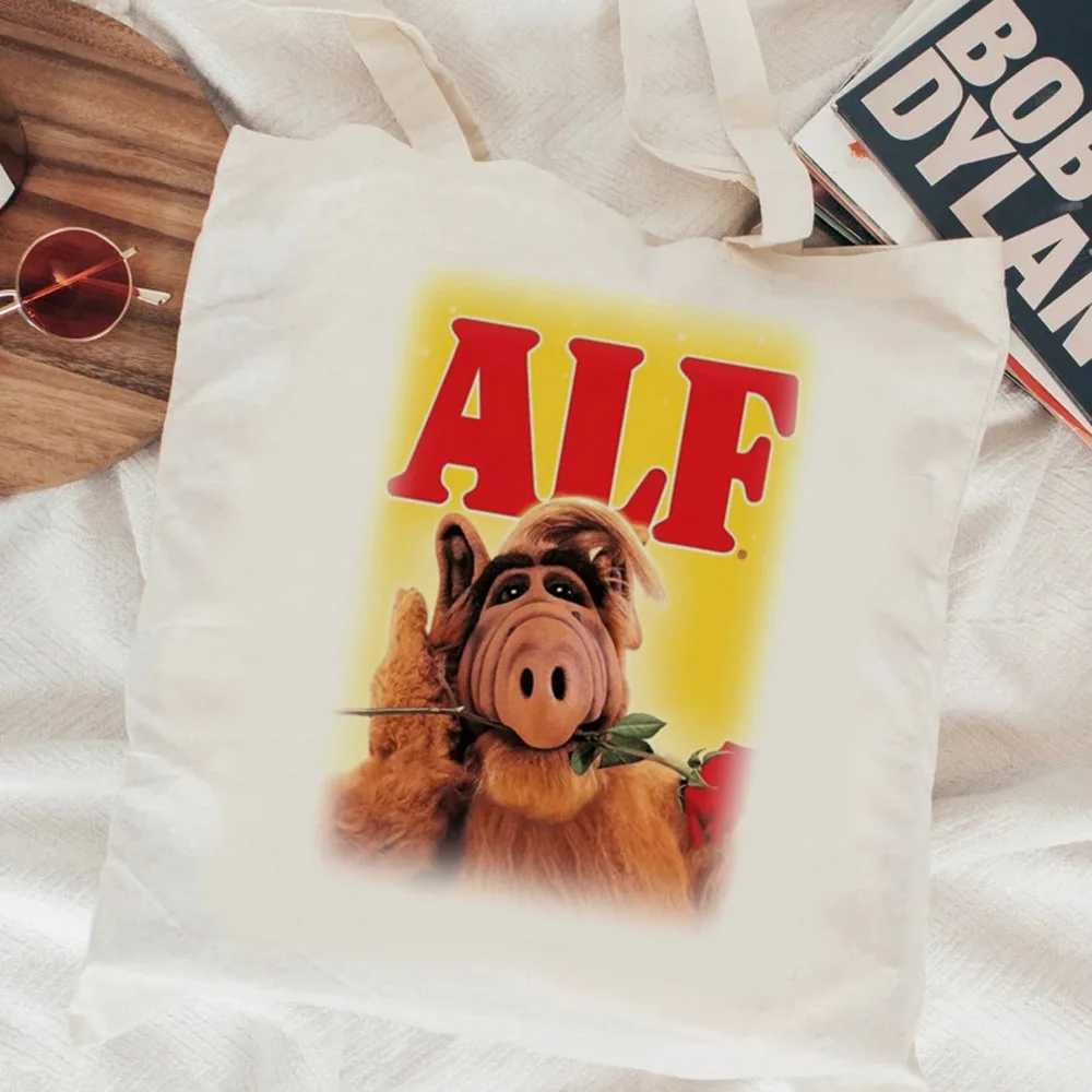 Alf shopping bag reusable eco shopping bag shopper grocery bag shopping bag pouches Z250224