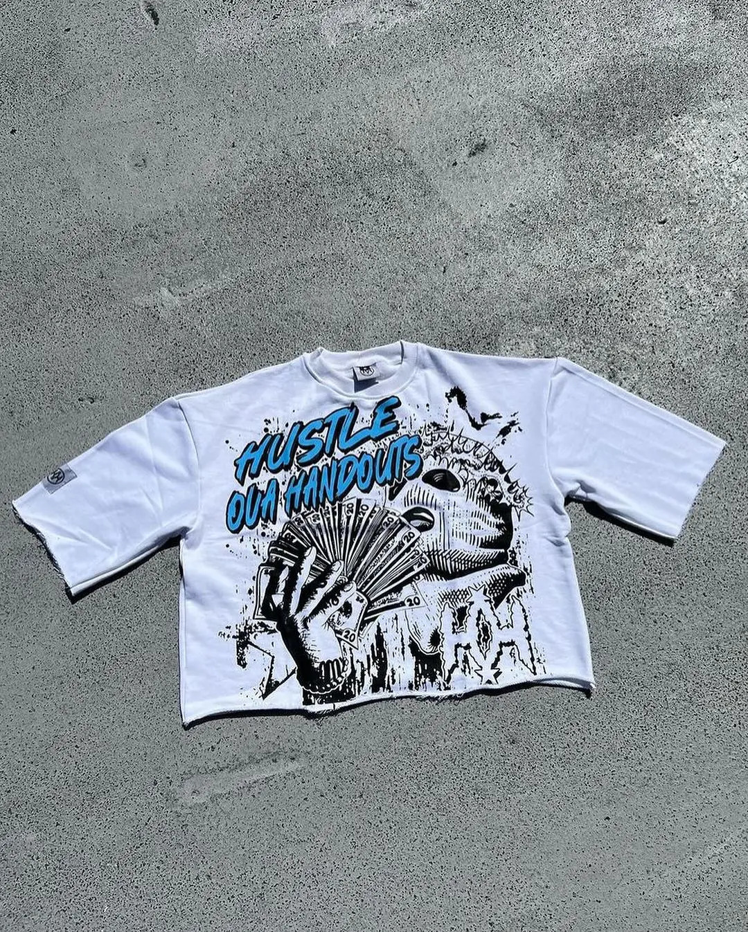 Gothic Pattern Printed Plus Size Tshirt Men Y2K Street Hip Hop Harajuku Loose Short sleeved Women 250222