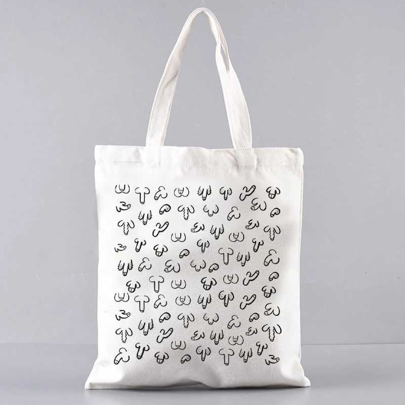 Home>Products>Human Printed Shoulder Bag>Canvas Shoulder Bag>Harajuku Shopping Bag Z250224