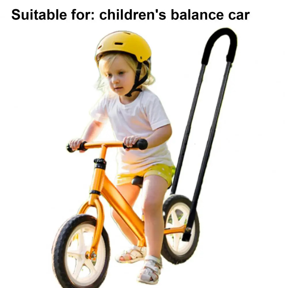 Bike Balance Push Bar Kids Bicycle Safety Trainer Handle Heavy Duty Kids Cycling Learning Bike Balance Handle Bike Accessories 250224