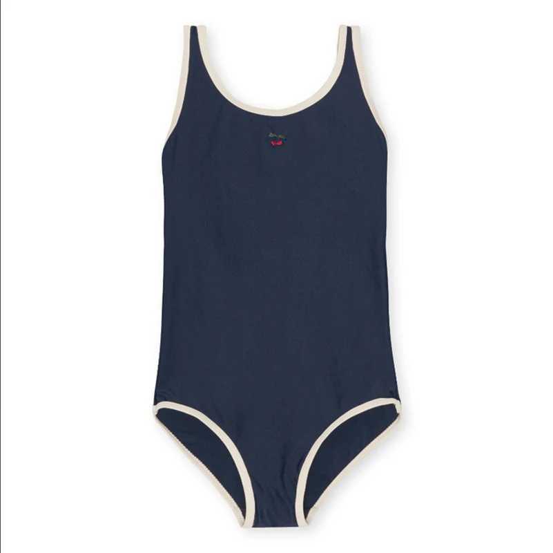 Instagrams New Womens Swimsuit Childrens Swimsuit Fashionable Navy Style Bikini Sweet Swimsuit Jumpsuit X250224