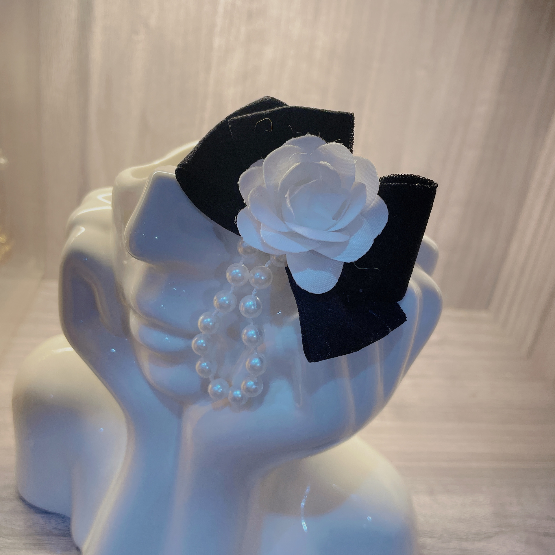 Luxury Designer Small Dog Dress Summer Houndstooth Flower Dog Fancy Dress for Tiny Dogs