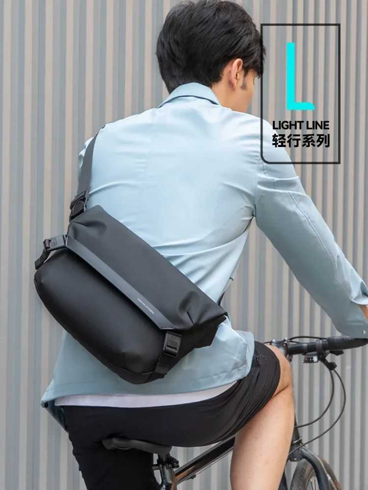 Mark Ryden function crossbody bag male shoulder handheld personality large capacity tide messenger computer bag Z250225