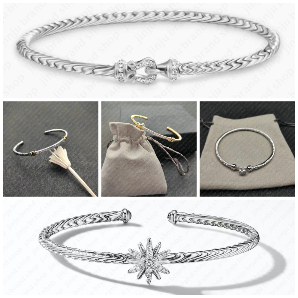 jewelry designer bracelet gold bangle luxury jewlery Twist bracelets Europe bead Unisex silver bracelet bangle bracelet fashion jewelry braclet men gifts for her