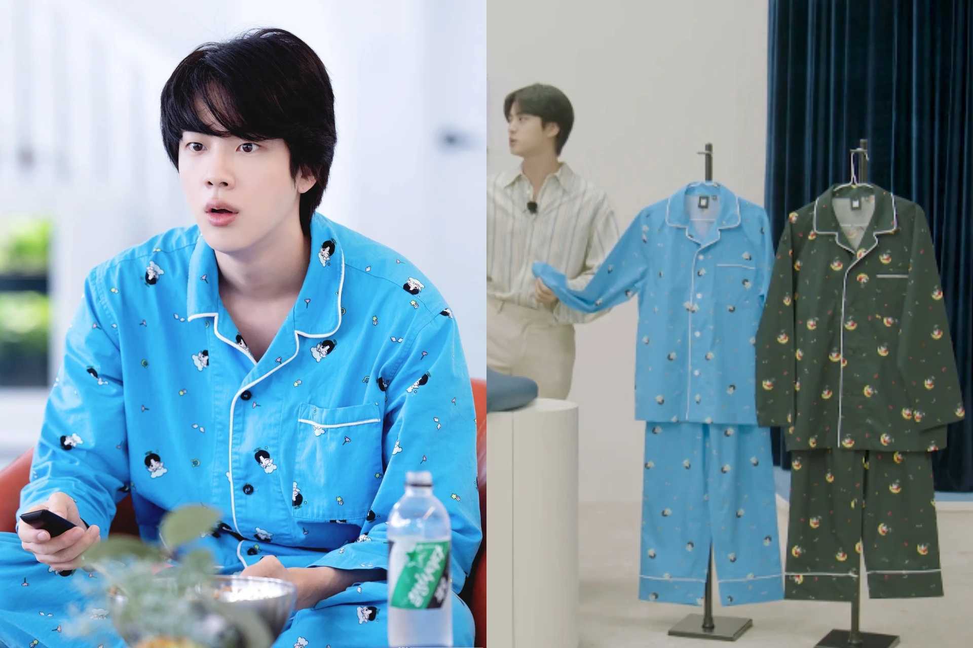 ARTIST-MADE COLLECTION BY jin PAJAMA set Kawaii Homewear Suit Female Spring Summer Korean Sleepwear Suits M250225