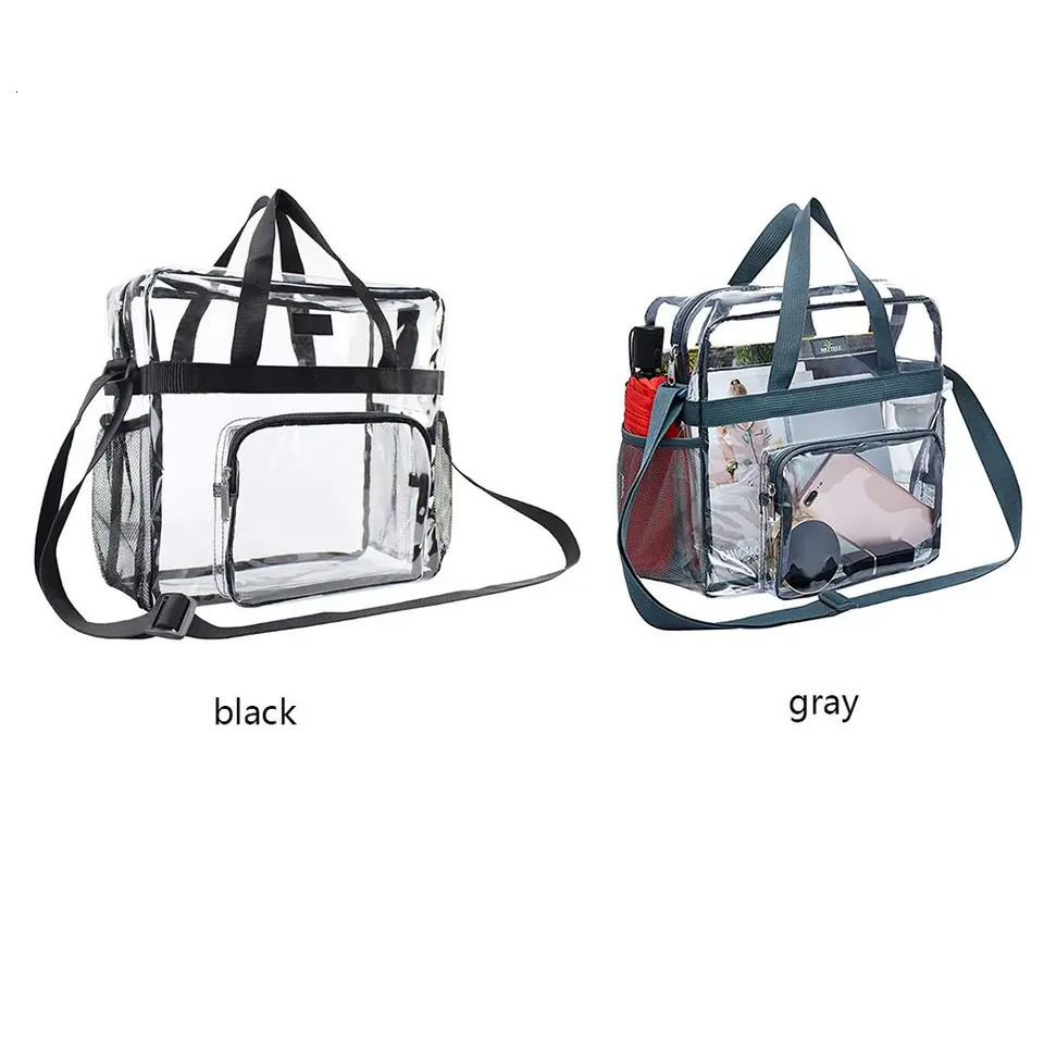 Large Capacity Clear Bag Stadium Approved Travel Unisex Transparent Purse Mini Backpack Clear Bag 250221