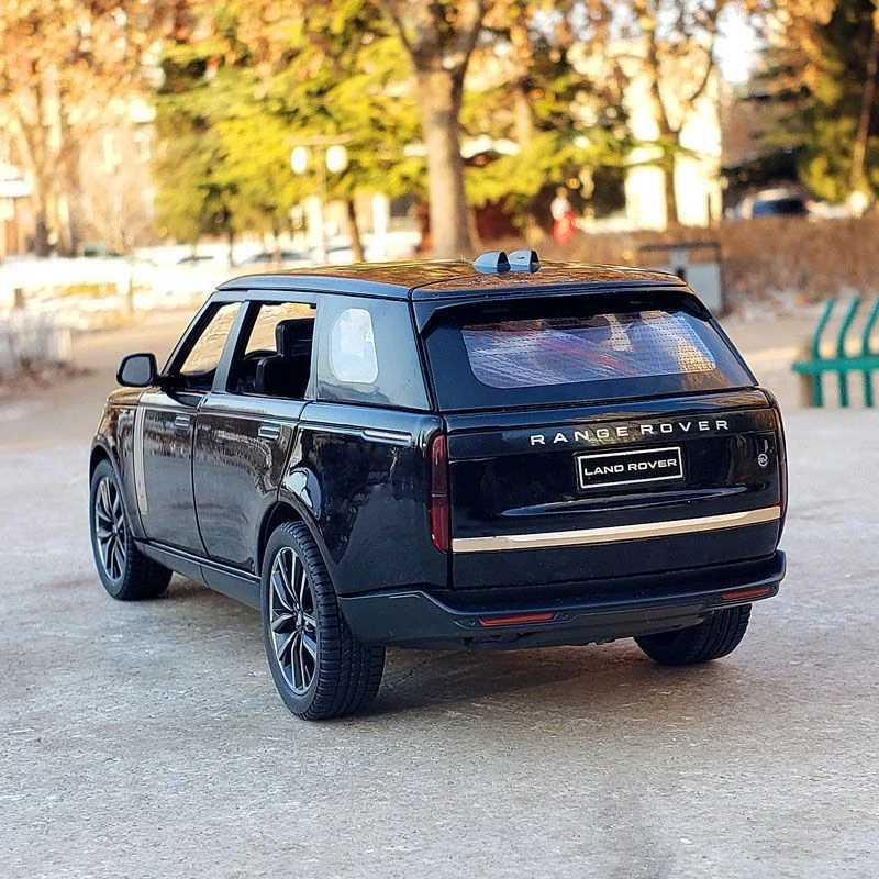 1/32 Range Land Rover SV SUV Alloy Diecasts Metal Off-road Vehicles Car Model Silation Sound and Light Kids Toy Gift Free shipping