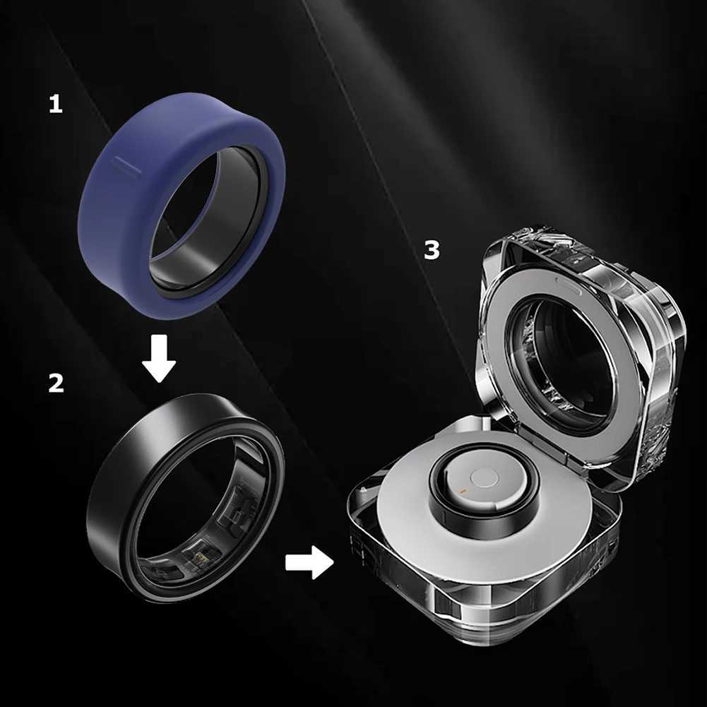 Suitable for Samsung Galaxy Ring elastic ring shell scratch resistant silicone smart ring skin cover suitable for Galaxy ring sizes 5 6 7 8 9 10 12 13