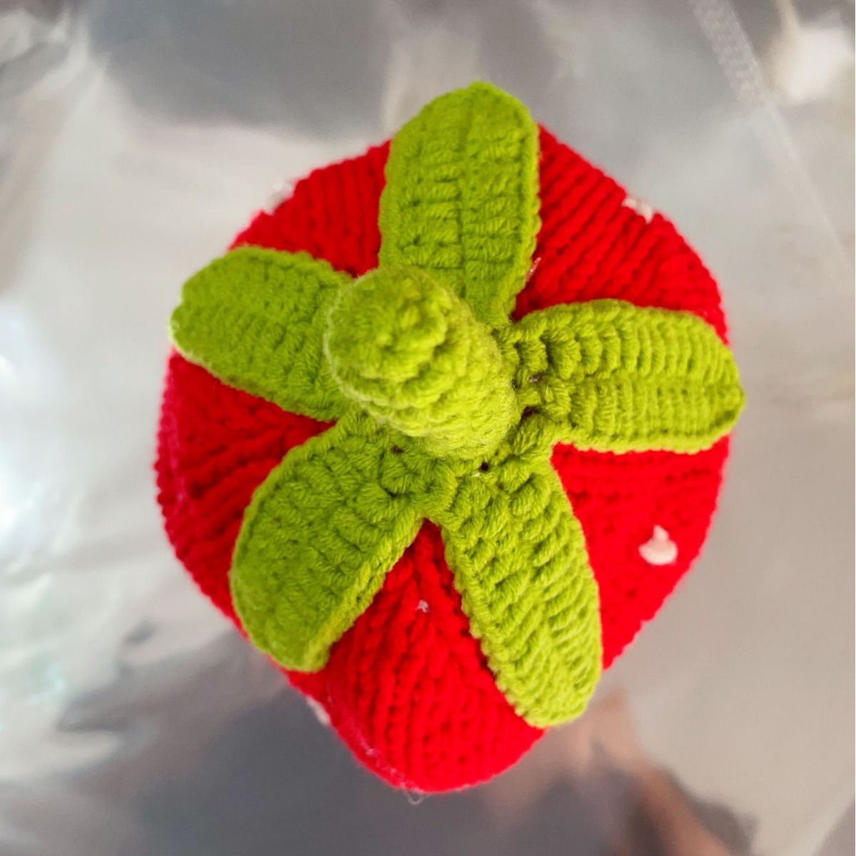 Beanie Skull Caps 2PCS/LOT Handmade Knitted Hat Cotton Knitted Hat Cartoon Cute Female Christmas Hat Adult