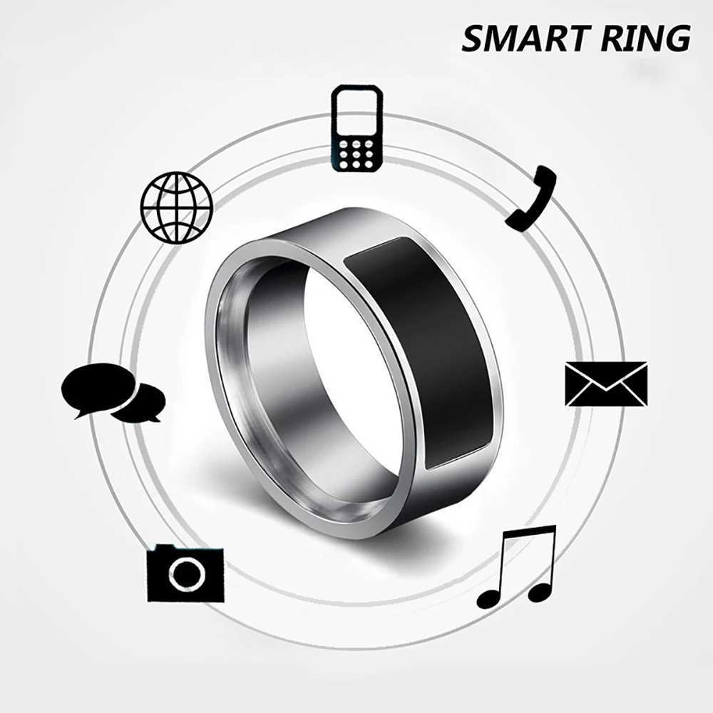 New Smart Ring NFC Multifunctional Waterproof Smart Ring Wearable Finger Digital Ring Smart Accessory W250225