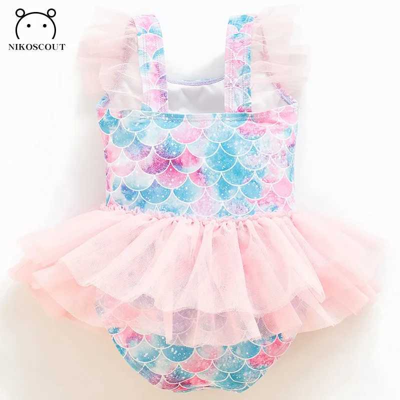 Swimsuit Girl Baby Mermaid Swimsuit Baby Skirt Princess Childrens Swimsuit Bikini Beach Vacation Cute X250224