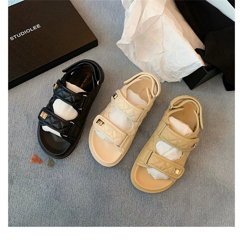 free shipping designer Sandals for woman outdoor breathable shoes soft sole Beach shoes womans
