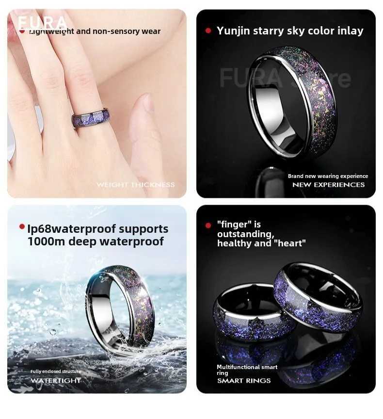 New Star CUID smart ring NFC access control attendance sensor card can clone RFID multi-function smart ring for men and women W250225