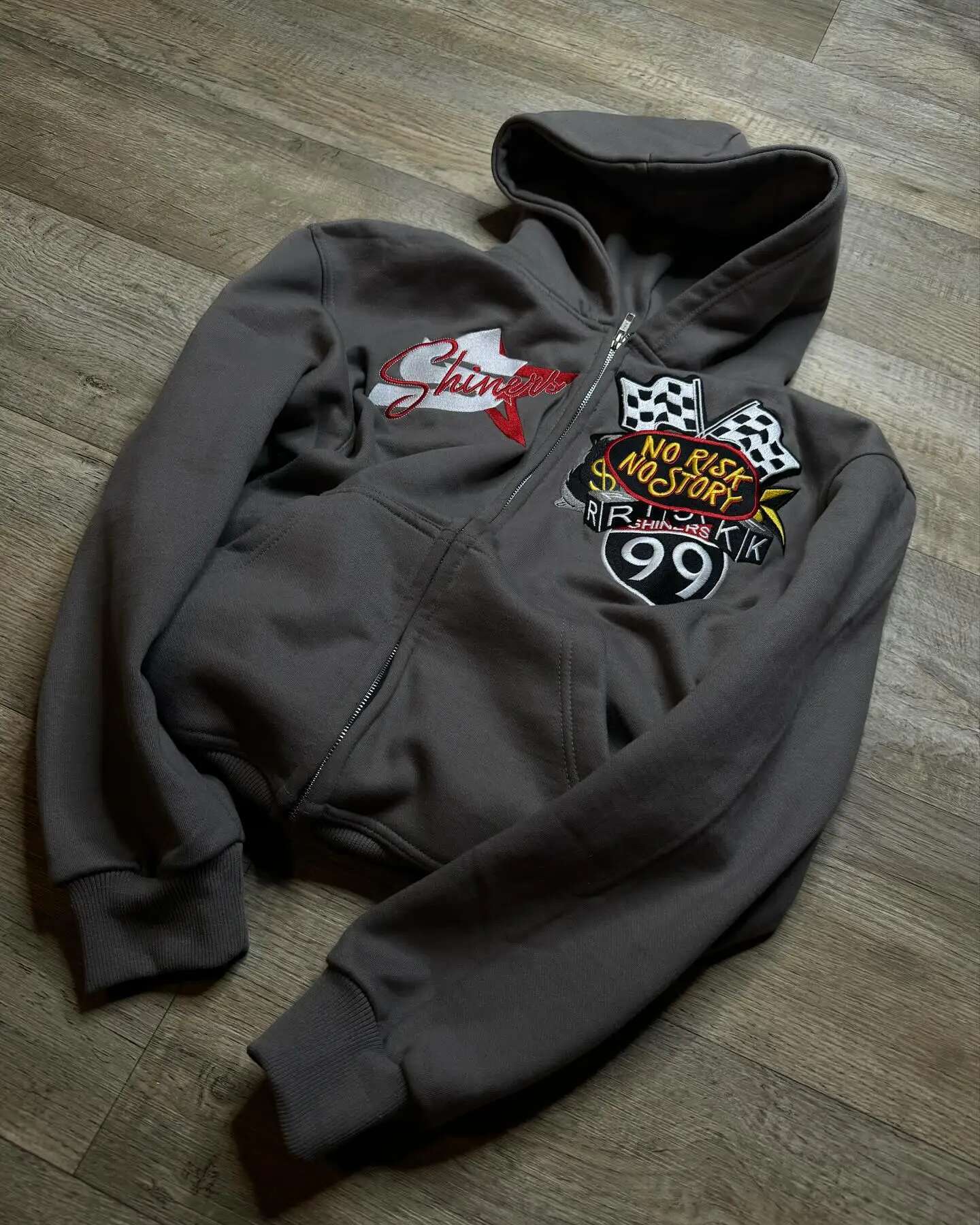 Oversized Grunge Sweatshirt Gothic Haruku New in Y2k Letter Hoodies Women Goth Zip Up Hoodie Clothes Couples Streetwear