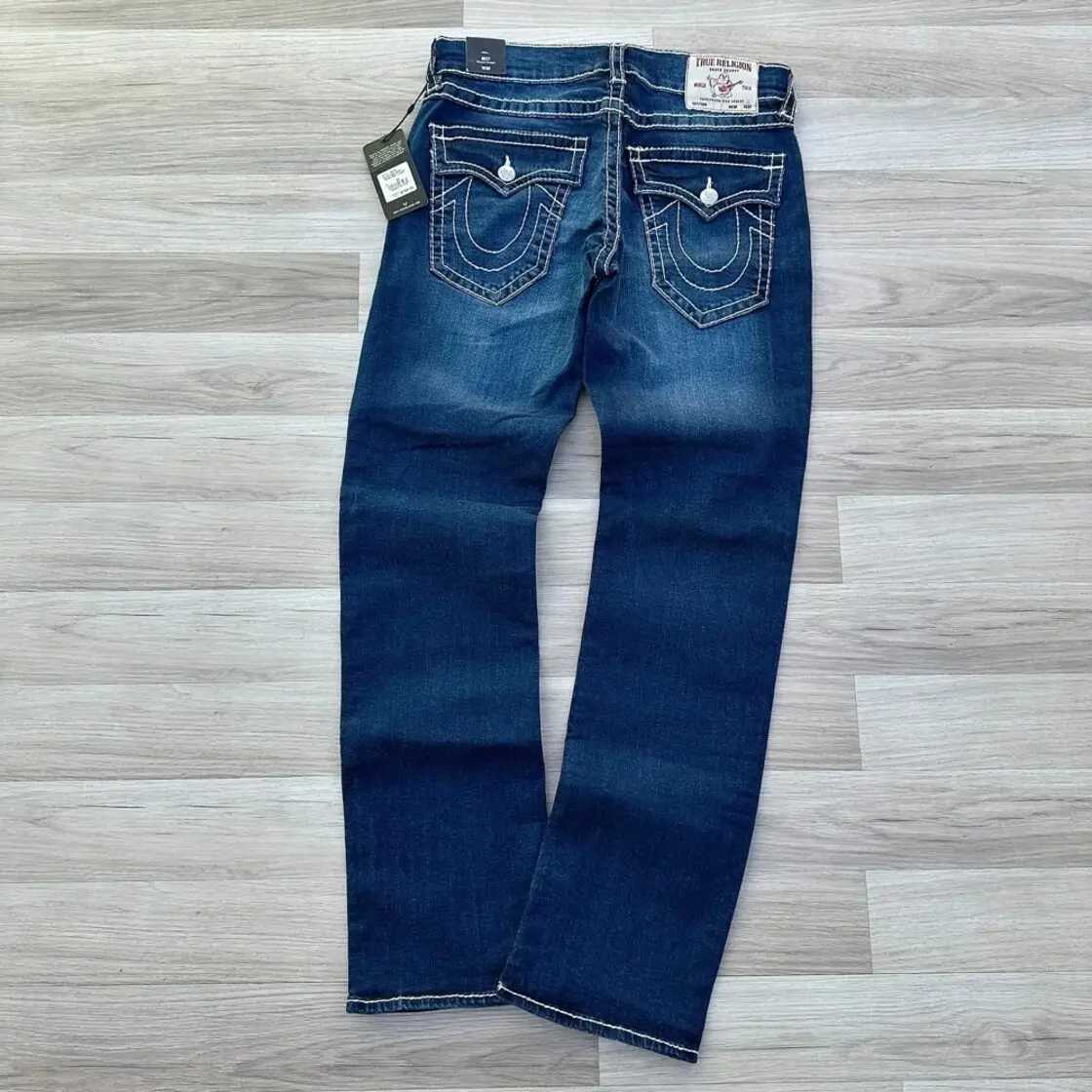 Men's Jeans American Vintage Utopia Embroidered Jeans Harajuku High Waist Straight Leg Wear High Quality Wide Leg Pants Men Clothing z250225