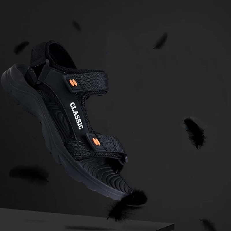 Sandals For Men Summer Sports And Leisure Slippers Non Slip For Driving Worn For Vacation Beach Sandals Non Slip 250224