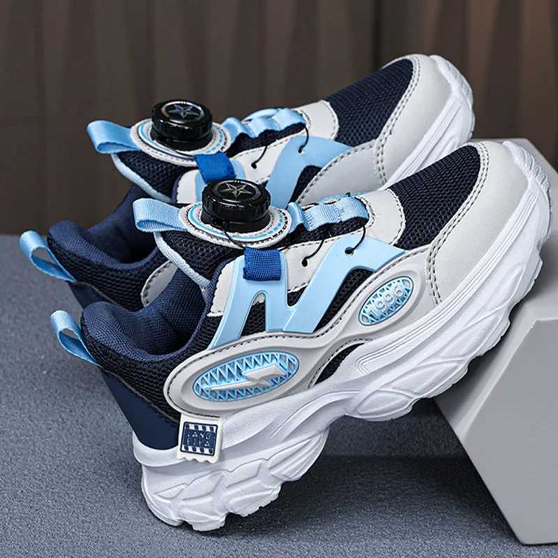 Kids Running Shoes Mesh Flat Comfortable Fashionable Sports Walking Shoes Summer Breathable Soft Sold Casual Shoes for Children W250225