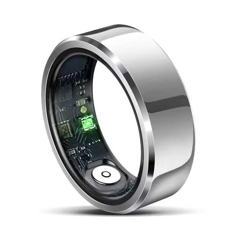 Smart Ring - Wearable Sleep Tracker -24/7 Heart Rate and Fitness Tracker Battery Life of 5-7 Days - Free App No Subscription Required W250225