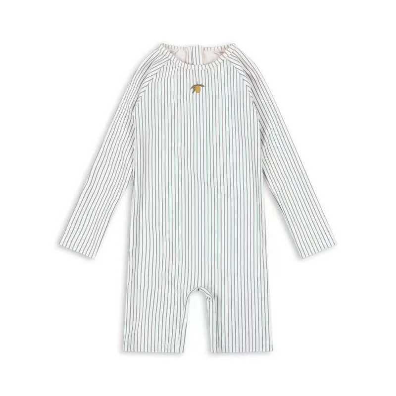 New 2025 Summer KS Childrens Swimsuit Set Cute Printed Swimsuit for Girls Childrens Fashion Set X250224