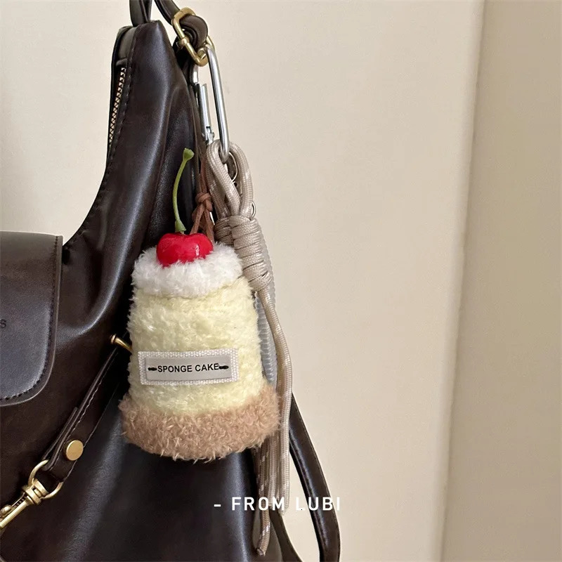 Handmade DIY keychain Afternoon Tea Series Bag Pendant Dessert Coffee Cute Pendant 250318