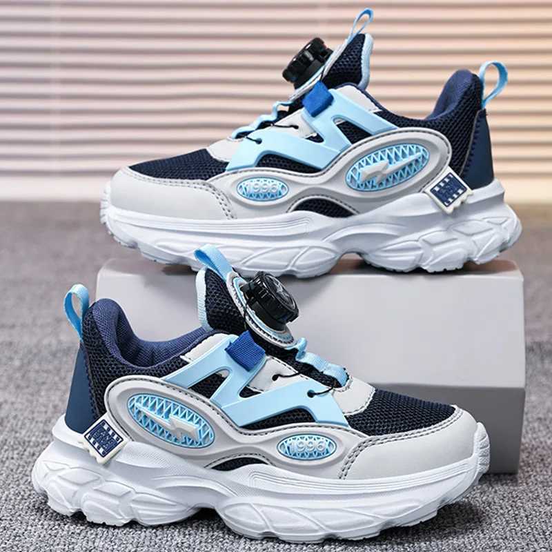 Kids Running Shoes Mesh Flat Comfortable Fashionable Sports Walking Shoes Summer Breathable Soft Sold Casual Shoes for Children W250225