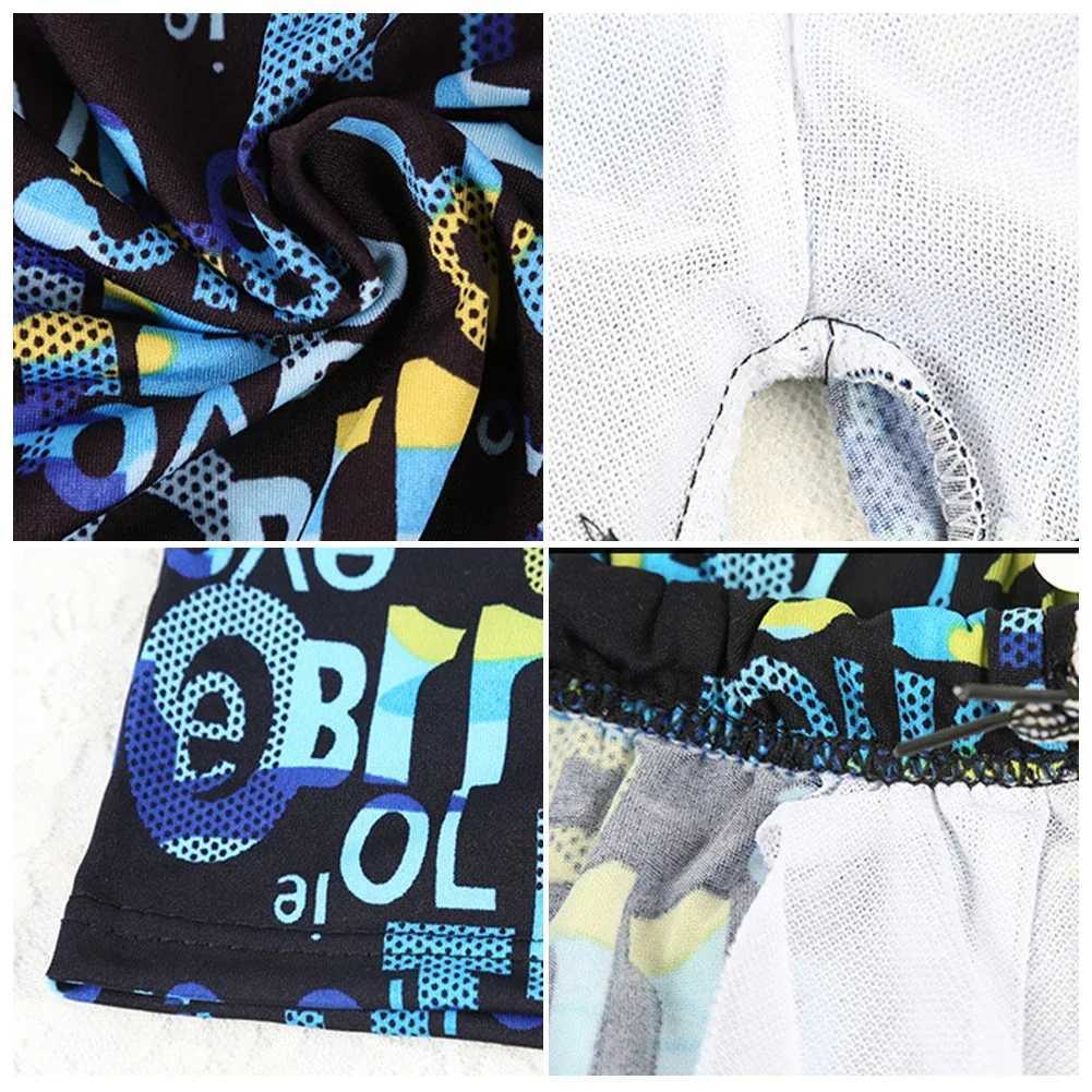 Mens Colorful Print Quick Dry Swimwear Men Trunks Swim Shorts Slim Fit Swimming Trunks for Beach Surf BeachwearXJ250224