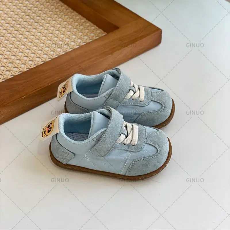 Baby Boy Girl Sport Training Shoes Infant Toddler Child Sneakers Soft Flat Waterproof Kid Lace Up Shoes Casual Chaussure Child X250224