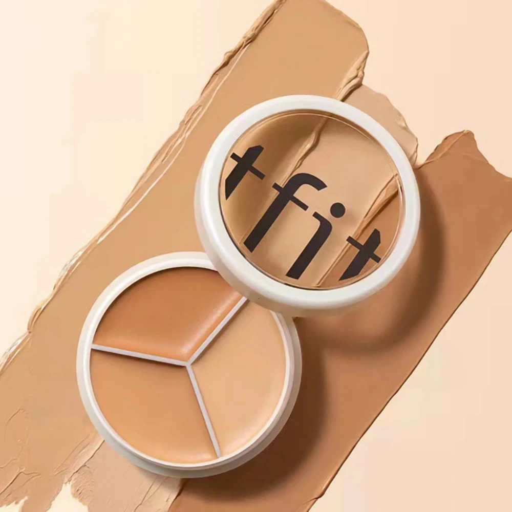 Korea Tfit 3 Color Concealer Palette Professional Makeup Face Eye Contour Face Spot Concealer Dark Circle Correcting Face Makeup 250222