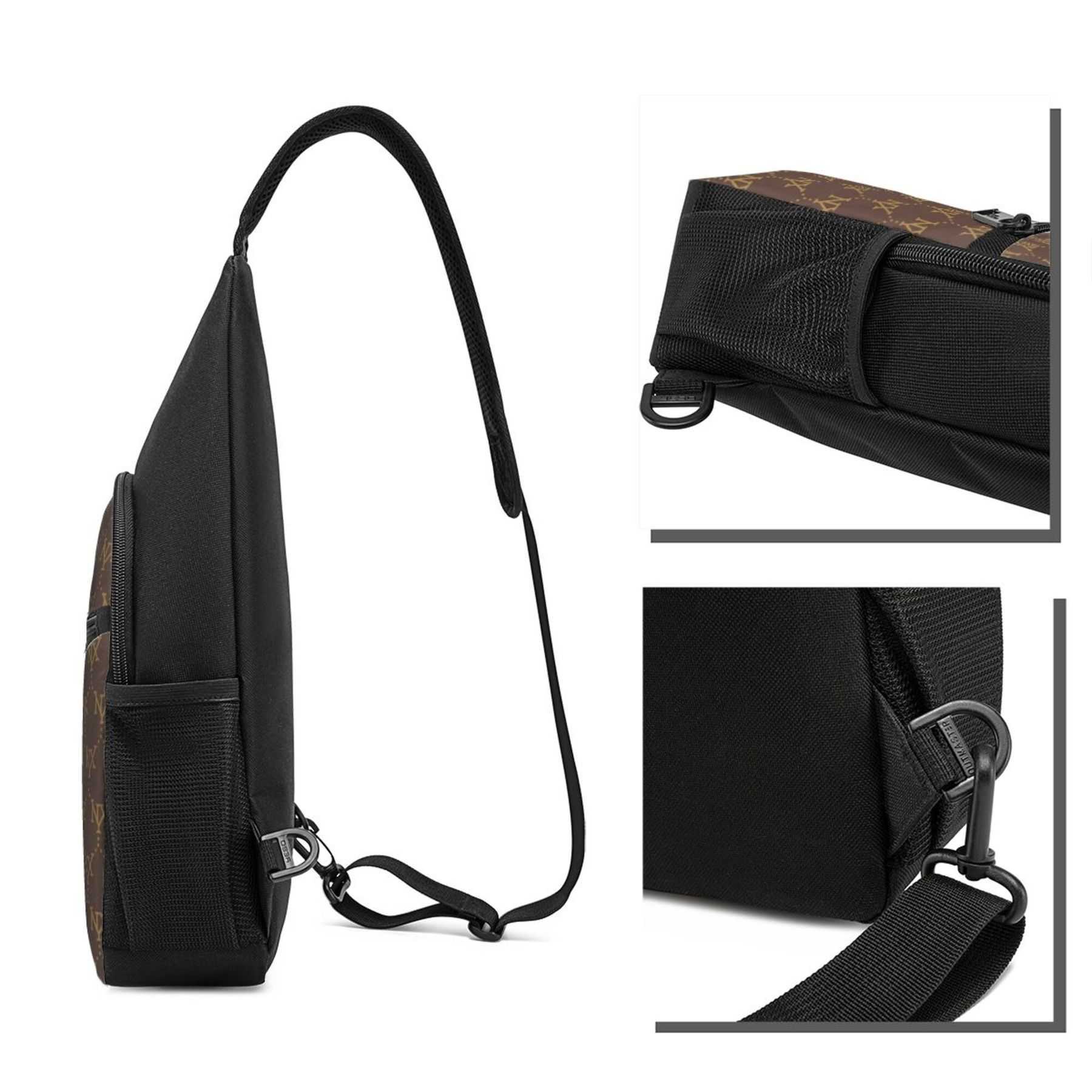 NXY Sling Bag Men's Crossbody Men Casual Sporty Shoulder Bags Male Chest Pack Waist Bag Luxury Messenger Fashion Handbag