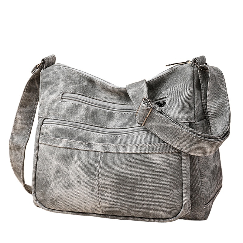 High Quality Shoulder For Women Multiple Pockets Solid Color Soft Leather Bags New Style4 Casual Crossbody Bag Sac A Main