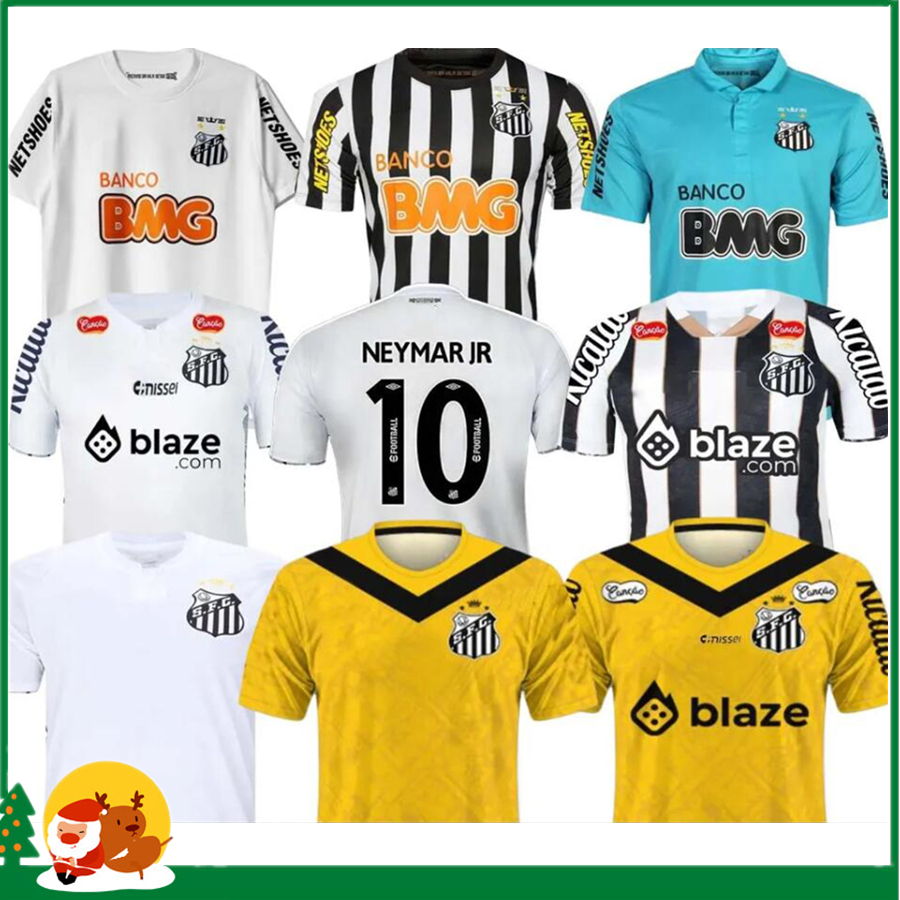 1912 2011 2012 2013 2024 2025 Santos retro soccer jersey 11 12 13 24 25 NEYMAR JR Ganso Elano Borges Felipe Anderson vintage classic football Men kids shirts jersey