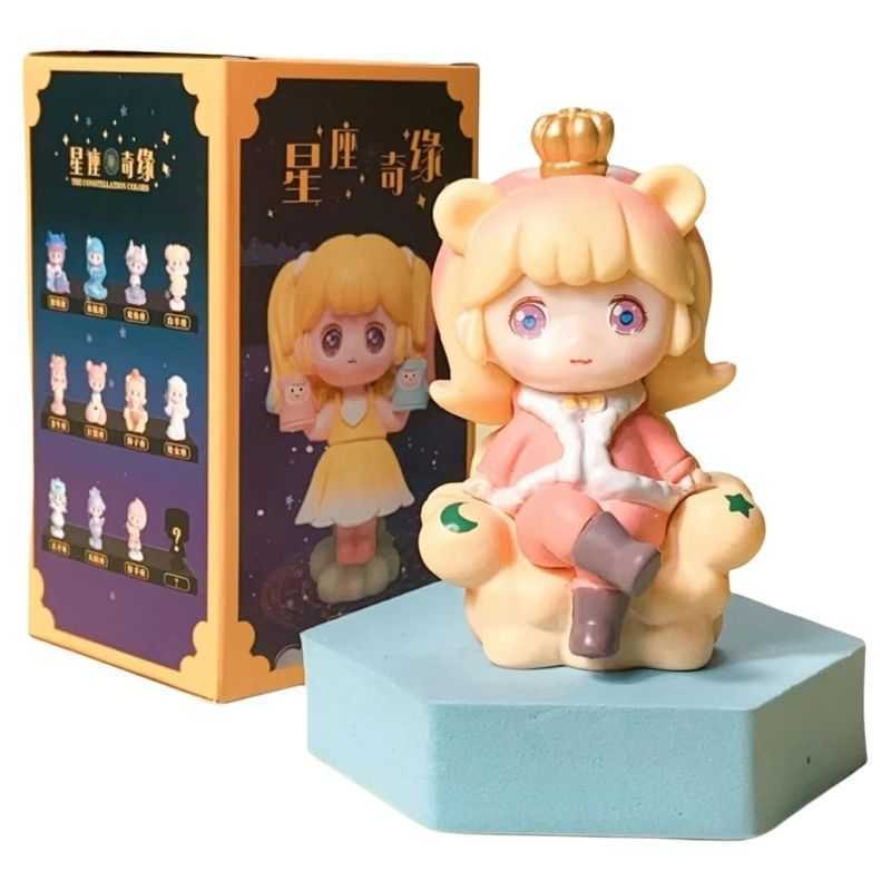 New Twee Constellations Qiyuan Blind Box Creative Handmade Decoration Girl Internet Celebrity Cute Doll Gift Free shipping