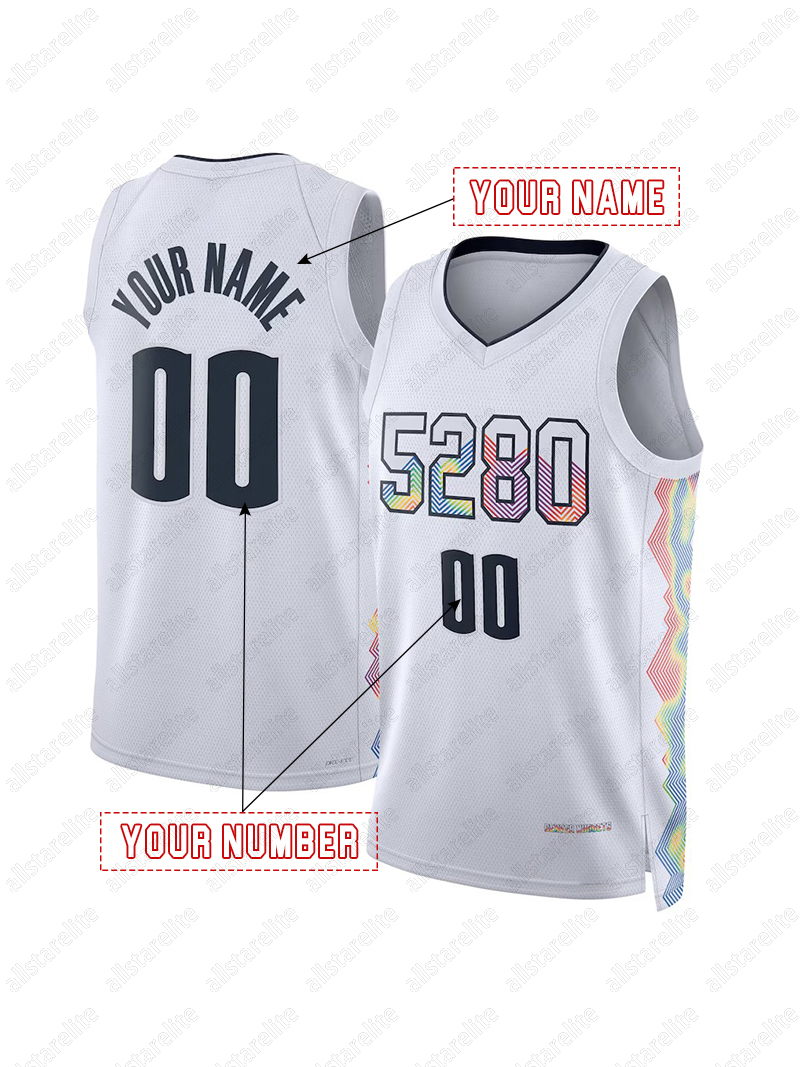 Jokic 2024 25 City Edition Basketball Jersey Murray Braun Porter Jr. Westbrook Holmes II Custom Jerseys