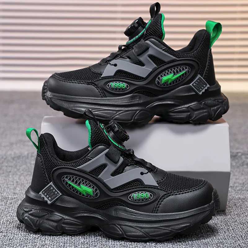 Kids Running Shoes Mesh Flat Comfortable Fashionable Sports Walking Shoes Summer Breathable Soft Sold Casual Shoes for Children W250225