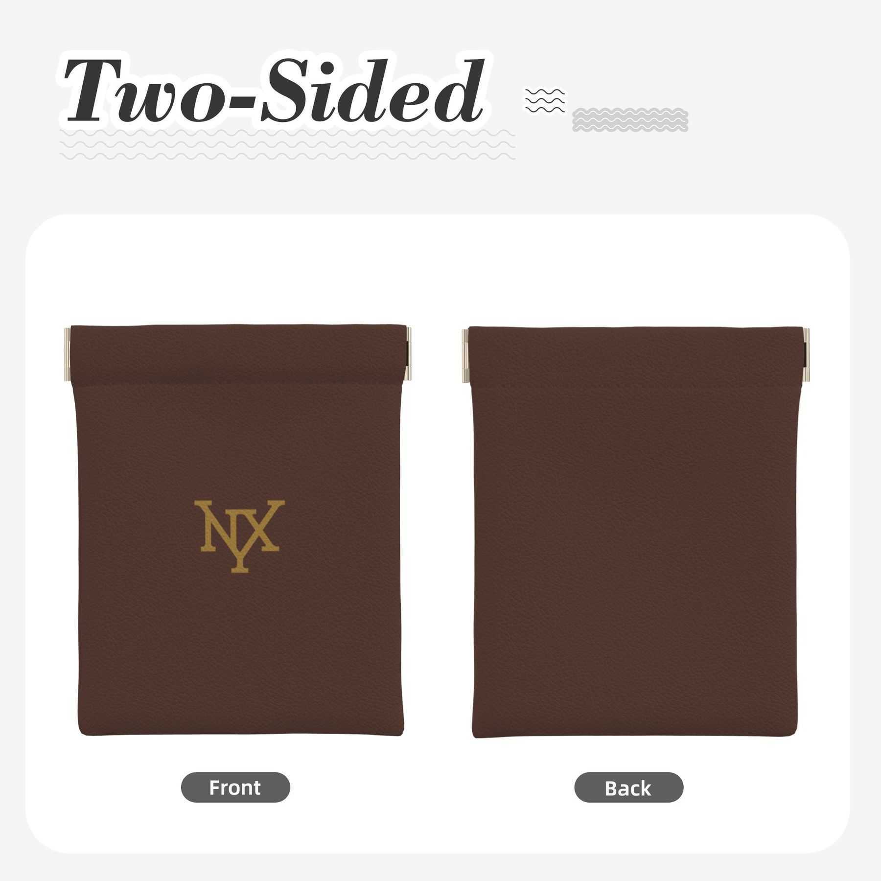 NXY Leather Coin Purse Mini Head Layer Cowhide Card Bag Handmade Wallet Key Case Short Lady Wallet Key Case