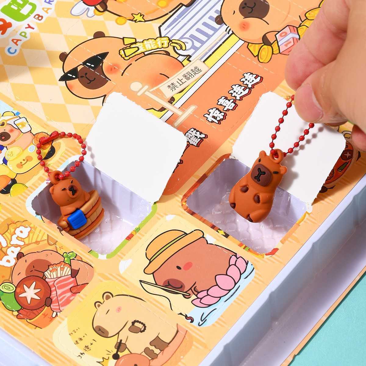 Kapibala 40 Cave Doll Pendant Blind Box School Convenience Store Stall Poke Fun Free shipping