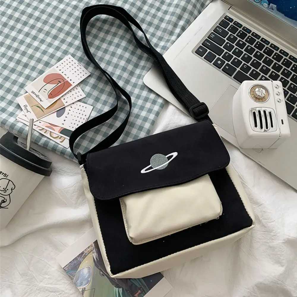 Fashionable outdoor canvas handbag shoulder bag messenger bag Z250225