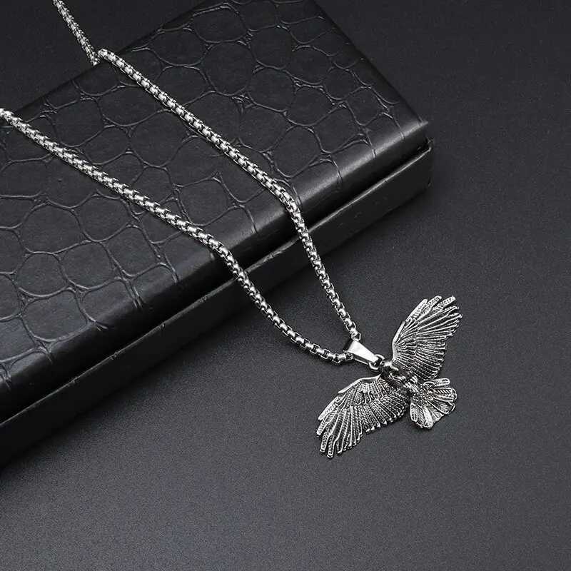 Vintage Owl Pendant Wisd Greek Mythological Necklace Mens and Wens Casual Party Jewelry Accessories X250224