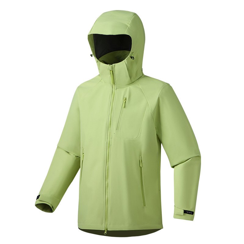 Ddmyoutdoor New Spring Outdoor Sports Fashion Casual Soft Shell Men Windproof And Waterproof Jacket For Women New Breathable Hooded Design Jackets