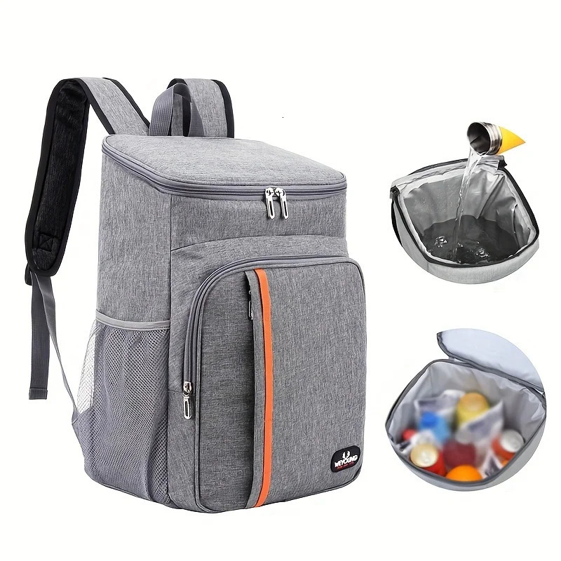 Thickened insulated picnic bag handheld aluminum foil lunch bag large-capacity thermal insulation shoulder bag 250224