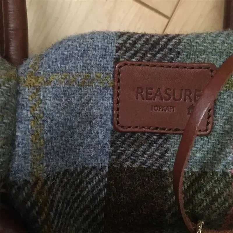 Miyagawa Autumn Winter Bags Womens 2023 New Single Shoulder Bag Vintage Plaid Underarm Bag Small Commuter Bag Student Handbag Z250225