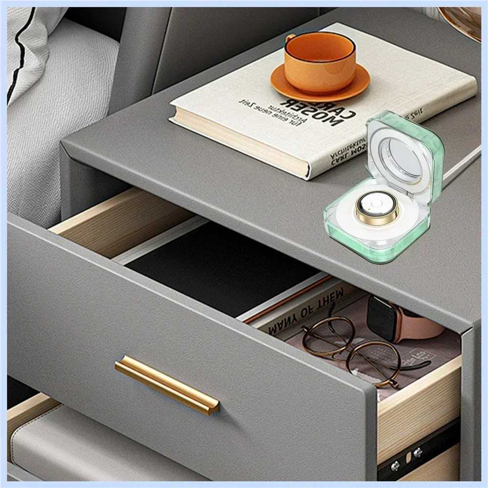 TPU Charger Box Protective Case for Galaxy Ring Charger Case Anti-Scratch Transparent Protector Cover Shell Smart Ring Accessory W250225