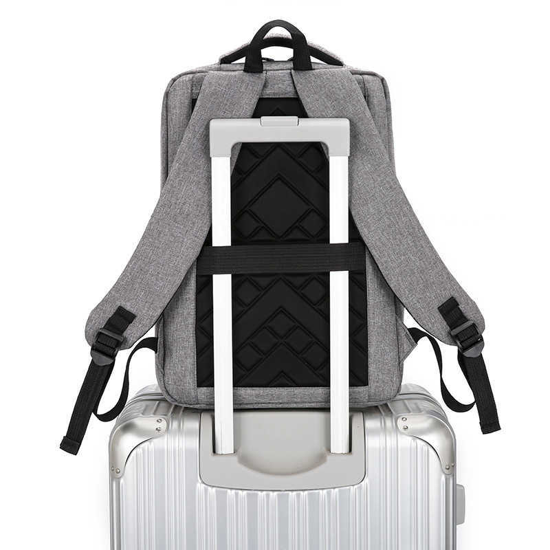 Student Backpack Male Student Backpack Business Multifunctional Large Capacity New Computer Backpack Day Backpack Travel Bag 241225